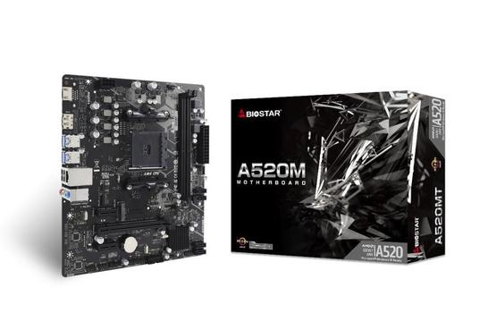 BIOSTAR Motherboard Socket Am4 (A520MT)