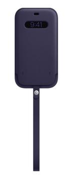 APPLE Skyddshölje för mobiltelefon - med MagSafe - läder - djupviolett - för iPhone 12 Pro Max (MK0D3ZM/A)
