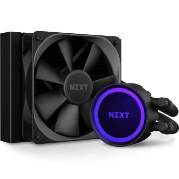 NZXT Kraken M120 120mm Liquid CPU Cooler (RL-KR120-B1)