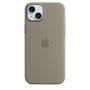 APPLE iPhone 15 Plus Silicone Case with MagSafe - Clay