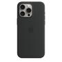 APPLE iPhone 15 Pro Max Silicone Case with MagSafe - Black