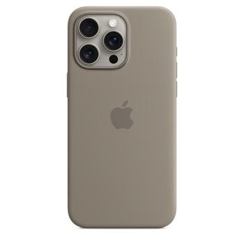 APPLE IPHONE 15 PRO MAX SILICONE CASE WITH MAGSAFE - CLAY ACCS (MT1Q3ZM/A)