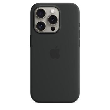 APPLE IPHONE 15 PRO SILICONE CASE WITH MAGSAFE - BLACK ACCS (MT1A3ZM/A)