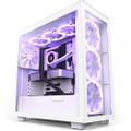 NZXT H7 Elite RGB Mid Tower Case, White