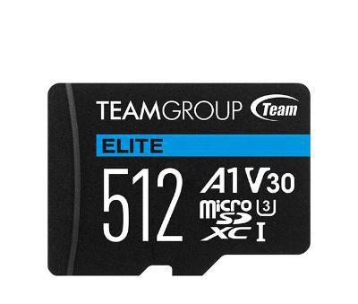 TEAM Elite A1 512 Gb Microsdxc  (TEAUSDX512GIV30A103)