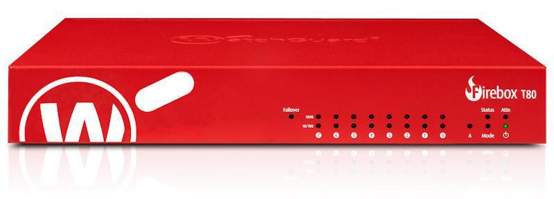WATCHGUARD Firebox T80 Hardware Firewall (WGT80411-UK)