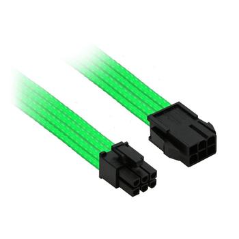 NANOXIA Kabel Nanoxia 6er PCI-E Verlängerung,  30 cm, neon-grün (NX6PV3ENG)