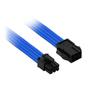 NANOXIA Kabel Nanoxia 6er PCI-E Verlängerung, 30 cm, blau