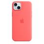 APPLE iPhone 15 Plus Silicone Case with MagSafe - Guava
