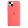 APPLE IPHONE 15 PLUS SILICONE CASE WITH MAGSAFE - GUAVA ACCS