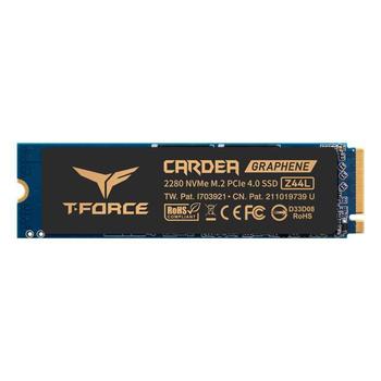 TEAM T-Force Gaming Cardea Z44L - Solid-State-Disk - 500 GB - PCI Express 4.0 x4 (NVMe) 2 (TM8FPL500G0C127)