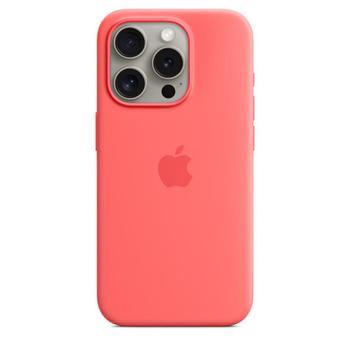 APPLE IPHONE 15 PRO SILICONE CASE WITH MAGSAFE - GUAVA ACCS (MT1G3ZM/A)