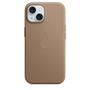 APPLE iPhone 15 FineWoven Case with MagSafe - Taupe