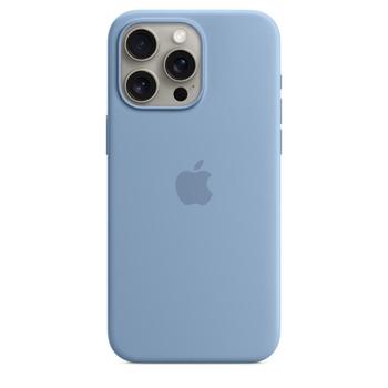 APPLE IPHONE 15 PRO MAX SILICONE CASE WITH MAGSAFE - WINTER BLUE ACCS (MT1Y3ZM/A)