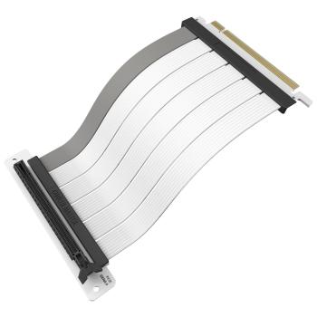 Cooler Master CM Riser Cable White PCIe 4.0 x16 200mm V2 (MCA-U002R-WPCI40-200)