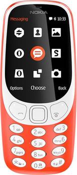 NOKIA 3310 Dual SIM - varm rød - 16 (A00028254)