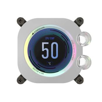 CORSAIR CPU water block, XC7 ELITE LCD White 2 (CX-9010024-WW)