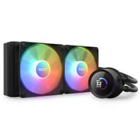 NZXT Kraken 240 RGB - Black 240mm AIO vannkjøling med LCD-skjerm og RGB-vifter