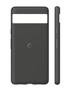 GOOGLE e - Back cover for mobile phone - aluminium, silicone, polycarbonate shell - charcoal - for Pixel 7a
