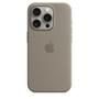 APPLE iPhone 15 Pro Silicone Case with MagSafe - Clay