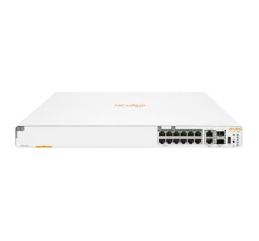 Hewlett Packard Enterprise HPE Aruba Instant On 1960 8p 1G CL4 4p SR1G/2.5G CL6 PoE 2p 10GBASE-T 2p SFP+ 480W Switch EU en (S0F35A#ABB)