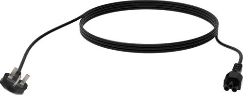 VISION 3m Black UK CloverleafPower cable (TC 3MUKCVLF/BL)