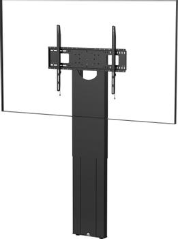 VISION Manual Height Adjustable Display Floor Stand - LIFETIME WARRANTY - Heavy duty - Fits displays up to 100" with VESA sizes up to 800 x 600 - fixes to wall, transfers load to floor - SWL 95 kg / 209 lb - (VFM-F51)