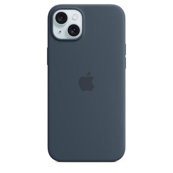 APPLE IPHONE 15 PLUS SILICONE CASE WITH MAGSAFE - STORM BLUE ACCS (MT123ZM/A)