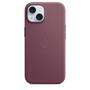 APPLE IPHONE 15 FINEWOVEN CASE WITH MAGSAFE - MULBERRY ACCS