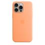 APPLE iPhone 15 Pro Max Silicone Case with MagSafe - Orange Sorbet ACCS
