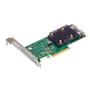 BROADCOM 9500 series 16i Tri-Mode - Host bus adapter - 16 Channel - SATA 6Gb/s / SAS 12Gb/s / PCIe 4.0 (NVMe) - PCIe 4.0 x8