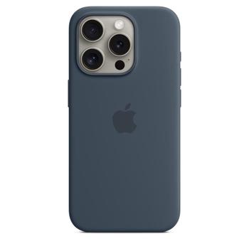 APPLE IPHONE 15 PRO SILICONE CASE WITH MAGSAFE - STORM BLUE ACCS (MT1D3ZM/A)