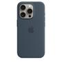 APPLE IPHONE 15 PRO SILICONE CASE WITH MAGSAFE - STORM BLUE ACCS