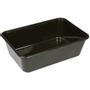 Abena Plastbakke, ABENA Cater-Line, 16,9x11,6x5,3cm, 750 ml, sort, PP