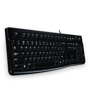 LOGITECH K120 Corded Keyboard toetsenbord USB QWERTZ Slovaaks Zwart (920-002498)