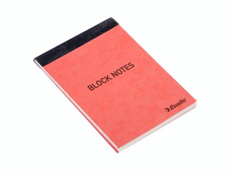 ESSELTE Blocknotes A7 60g 50 blad linjerat (13694*10)
