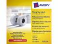 AVERY Prisetiketter Avery 1 linje hvid 26x12mm aftagelig 1500stk