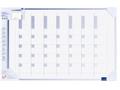 LEGAMASTER Planlægningstavle Legamaster Multiplanner 4905 600x900mm