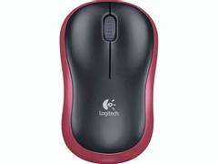 LOGITECH M185 Wireless Mouse red