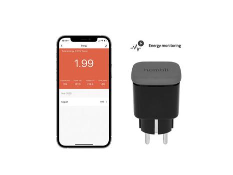 Hombli Smart Utendørs Stikkontakt,  Sort (HBSO-0100)