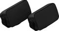 SONOS Outdoor Speakers by Sonos and Sonance | 6.5"" | 130W | Wall | Black| 1 Pair