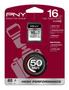 PNY SDHC/Class 10/UHS-1/50MBs/16GB