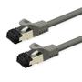 VALUE S/FTP Patchcord Cat.8 (Class I), stranded, L, SOH, grey, 2m