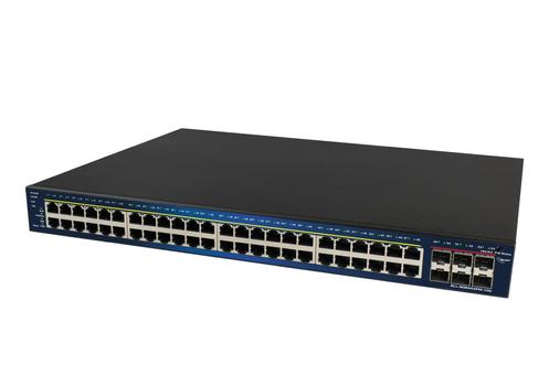 ALLNET Switch smart managed Layer2 54 Port • 48x 1 GbE • PoE Budget 800W • 48x PoE at • 6x SFP+ • 19 • ALL-SG8454PM-10G (ALL-SG8454PM-10G)