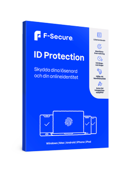 F-SECURE ID Protection (1 year, 5 devices) Attach (FCKRAT1N005NC)