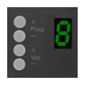 AUDAC MWX45, Veggpanel for MTX - Sort Veggpanelkontroller for MTX-serien