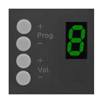 AUDAC MWX45, Veggpanel for MTX - Sort Veggpanelkontroller for MTX-serien (MWX45/B)