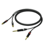 PROCAB PRA631 2x1/4" jack til 2xRCA  3m Prime series 2xJack til 2xRCA