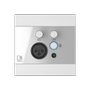 AUDAC Universal wallpanel WP225W Bluetooth/ line / mic White