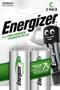 ENERGIZER Batteri Laddb Energizer C 2/fp